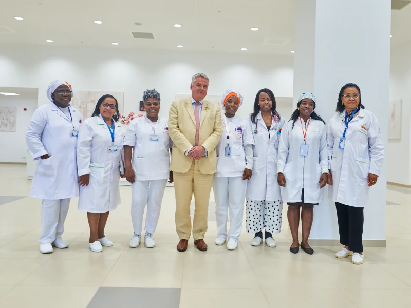 Visita da Delegação do Reino Unido